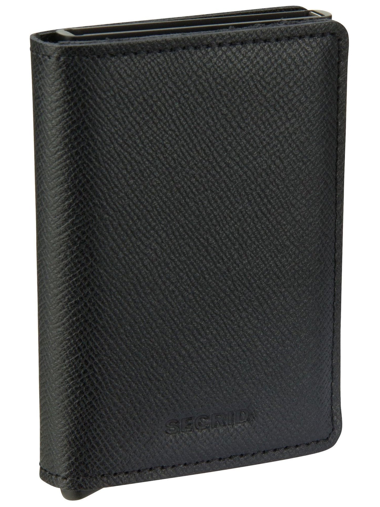 HOTSecrid Slim Wallet Original Leather With Rfid Safe Card Case