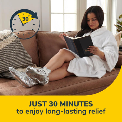 HOTDr. Scholl's® Tired, Achy Feet Soothing & Reviving Foot Mask, 3 Pair, Warming Booties