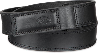 HOTDickies Men's Dickies Unisex Leather Mechanic No-Scratch Work Belt - Buckleless, Snap-On Belt