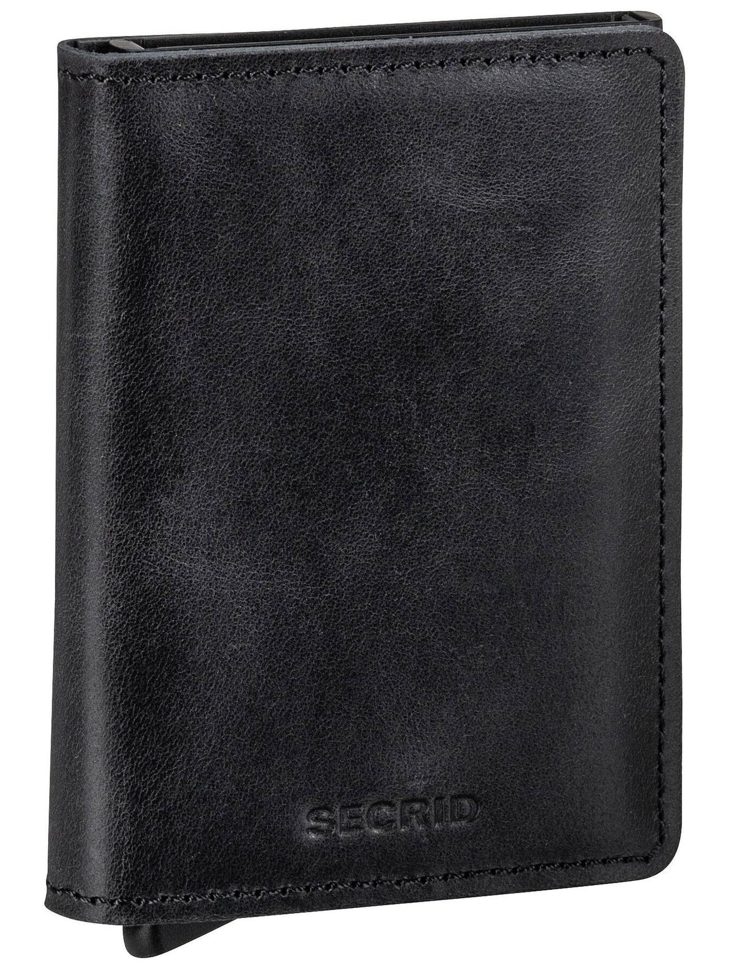 HOTSecrid Slim Wallet Original Leather With Rfid Safe Card Case