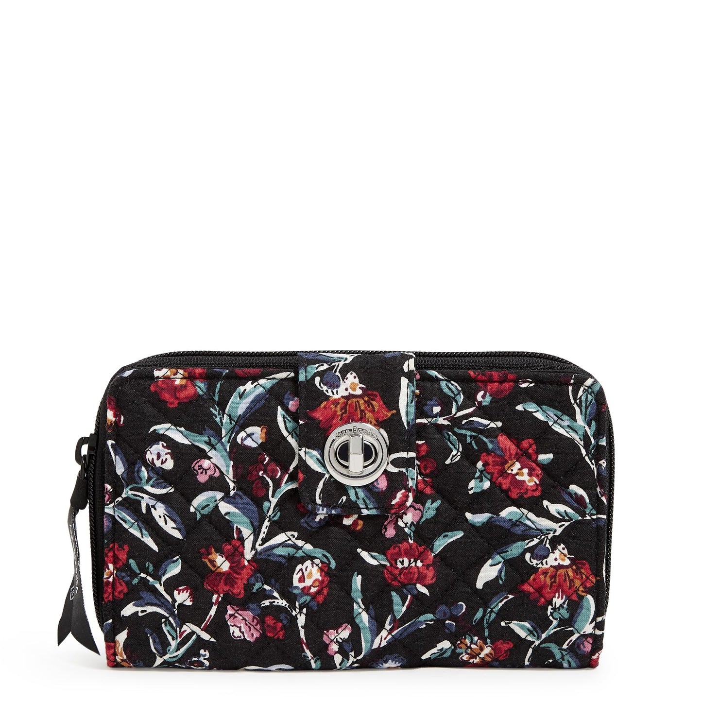HOTCotton Turnlock Wallet With Rfid Protection