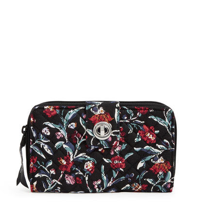 HOTCotton Turnlock Wallet With Rfid Protection