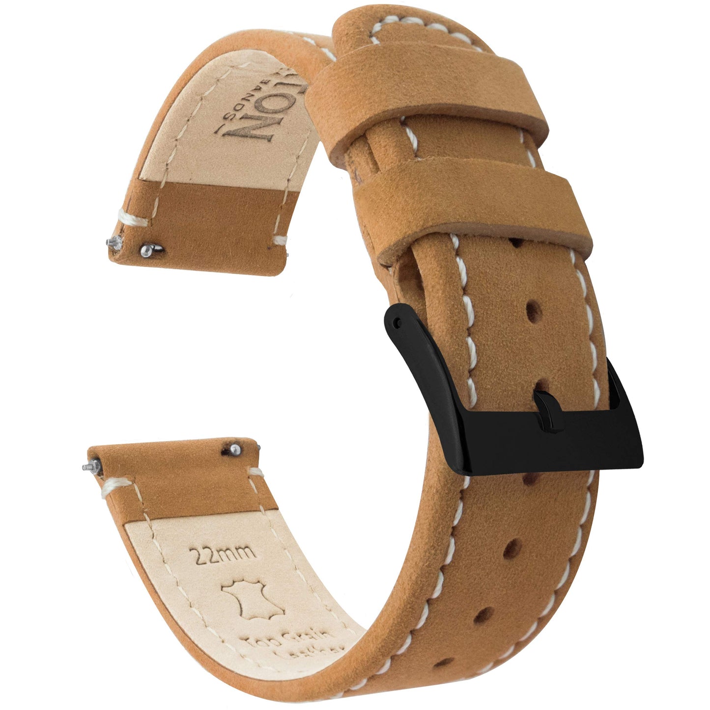 HOTBARTON WATCH BANDS - Top Grain Leather Watch Bands Compatible with Apple Watch Models - 1, 2, 3, 4, 5, 6, 7, 8, 9, 10, SE, Ultra & Ultra 2