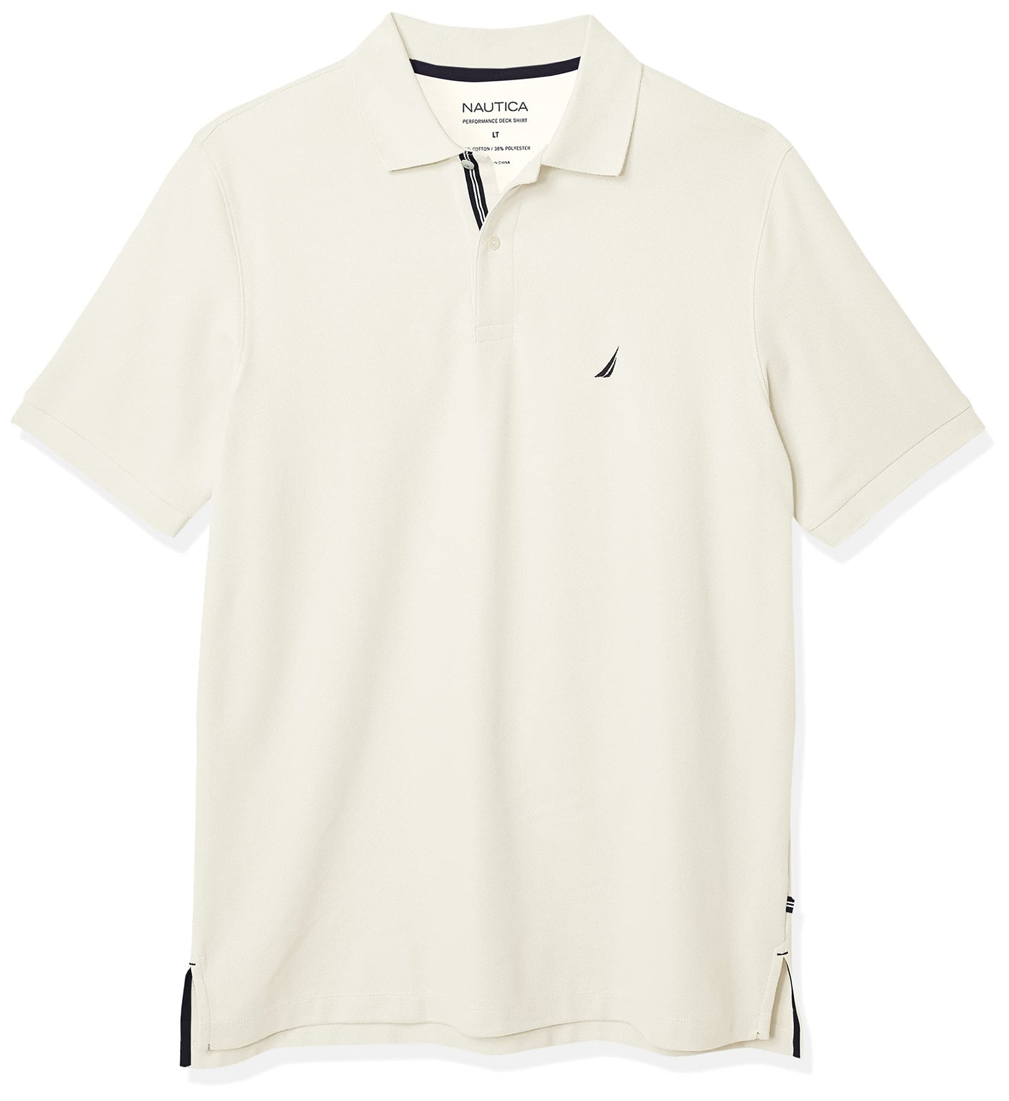 HOTNautica Men's Big and Tall Classic Fit Short Sleeve Solid Performance Deck Polo Shirt | Designed Exclusively for Big & Tall Men