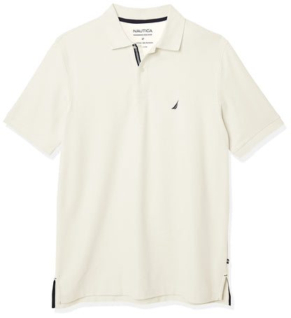 HOTNautica Men's Big and Tall Classic Fit Short Sleeve Solid Performance Deck Polo Shirt | Designed Exclusively for Big & Tall Men