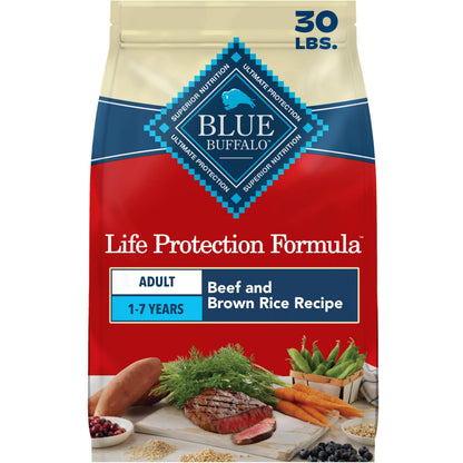 HOTBlue Buffalo Life Protection Formula Chicken Adult Dry Dog Food, 30 lb | Real Chicken #1 Ingredient, Supports Immunity with Antioxidant-Rich LifeSource Bits, Promotes Healthy Muscle Development