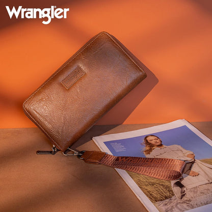 HOTWrangler Womens Wallet Wristlet Long Purse Designer Clutch Large Capacity Credit Card Holder for Women