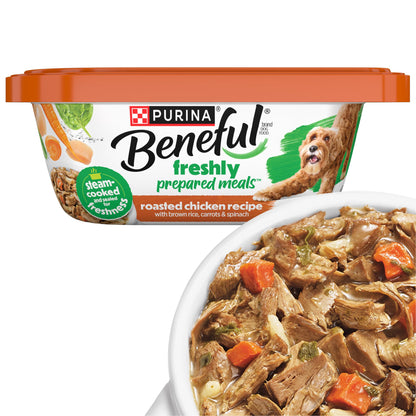 HOTPurina Beneful Gravy Wet Dog Food Variety Pack, Prepared Meals Stew - (12) 10 oz. Tubs