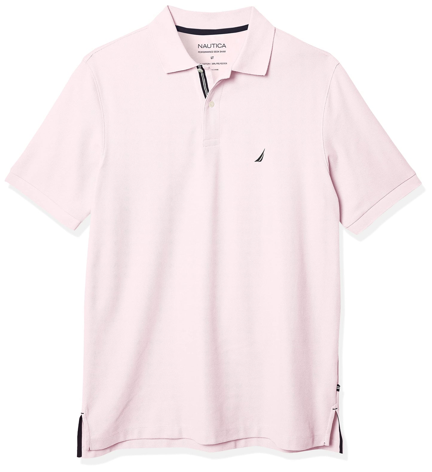 HOTNautica Men's Big and Tall Classic Fit Short Sleeve Solid Performance Deck Polo Shirt | Designed Exclusively for Big & Tall Men