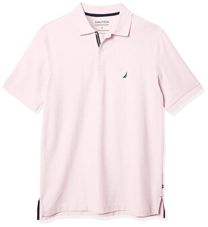 HOTNautica Men's Big and Tall Classic Fit Short Sleeve Solid Performance Deck Polo Shirt | Designed Exclusively for Big & Tall Men