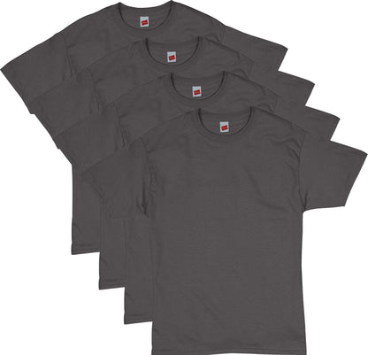 HOTHanes Men's T-Shirt Pack - 4 or 6 Pack - Essential-T Crewneck Cotton T-Shirts - Everyday Men's Clothing - Big & Tall