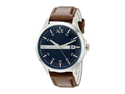 HOTA|X Armani Exchange Men's Watch, Three-Hand Stainless Steel Watch for Men
