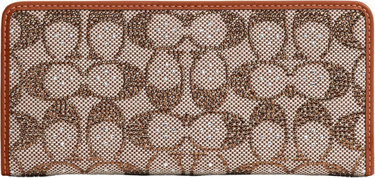 HOTCOACH Crystal Signature Jacquard Essential Slim Wallet