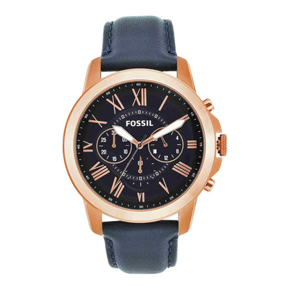 HOTFossil Men's Watch, Grant Quartz Stainless Steel Chronograph Watch for Men