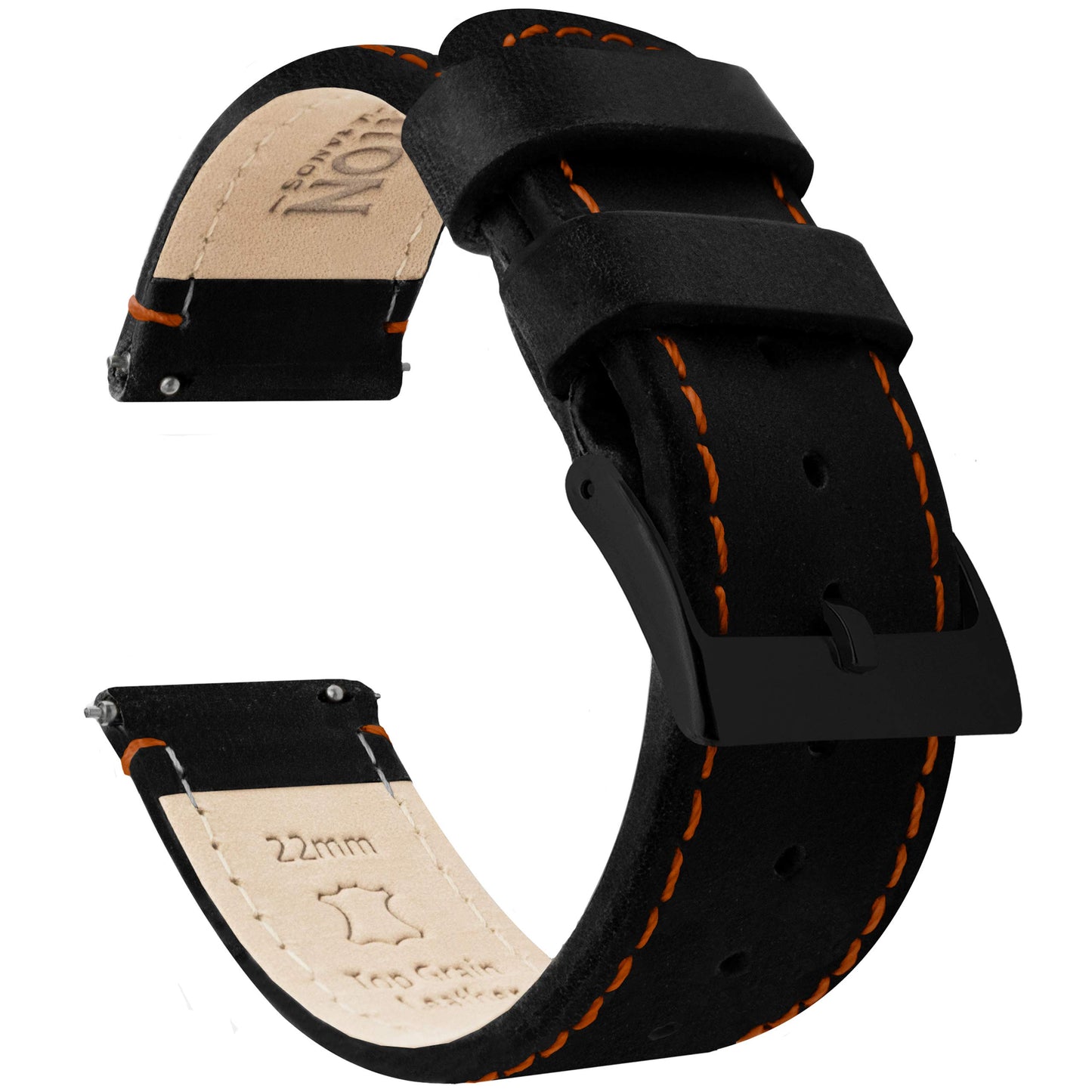HOTBARTON WATCH BANDS - Top Grain Leather Watch Bands Compatible with Apple Watch Models - 1, 2, 3, 4, 5, 6, 7, 8, 9, 10, SE, Ultra & Ultra 2