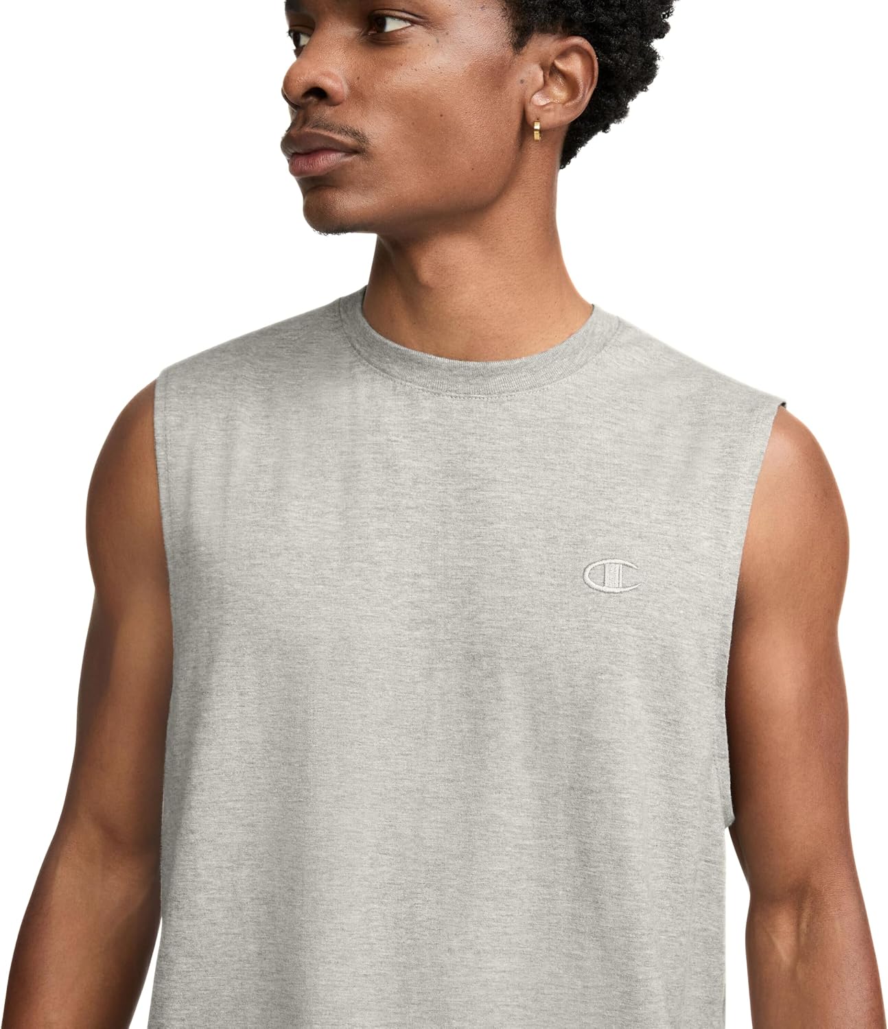 HOTChampion Men's Muscle Tank, Classic Graphic Muscle Tee, Sleeveless T-shirt for Men (Reg. Or Big & Tall)
