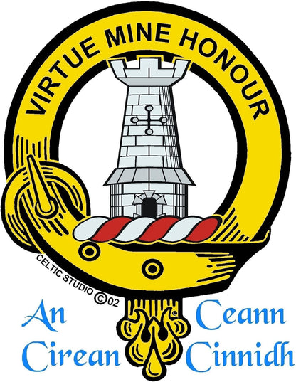 HOTMacLean Scottish Clan Crest Badge Sporran