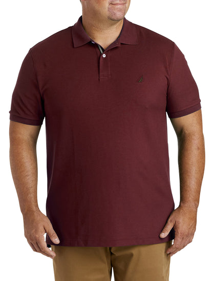 HOTNautica Men's Big and Tall Classic Fit Short Sleeve Solid Performance Deck Polo Shirt | Designed Exclusively for Big & Tall Men