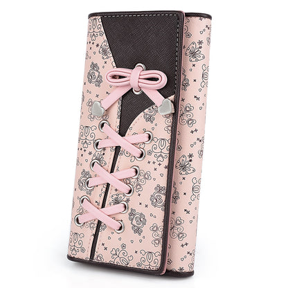 HOTUTO RFID Wallet for Women Large Capacity PU Leather Card Holder Phone Case Zipper Pocket Purse Clutch