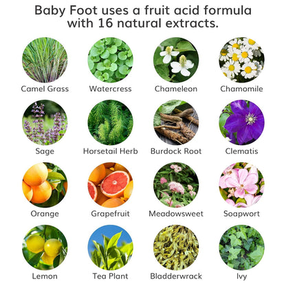 HOTBaby Foot Original Exfoliation Foot Peel - For Rough Cracked, Dry Feet, Dead Skin Removal - Foot Peeling Mask for Baby Soft Feet - Spa Experience at Home & Gift Ideas - Lavender Scented
