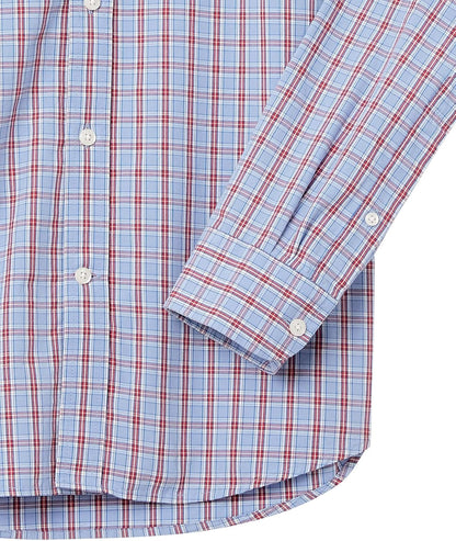 HOTAmazon Essentials Men's Regular-Fit Long-Sleeve Casual Poplin Shirt, Button Front, Business Casual, Collared