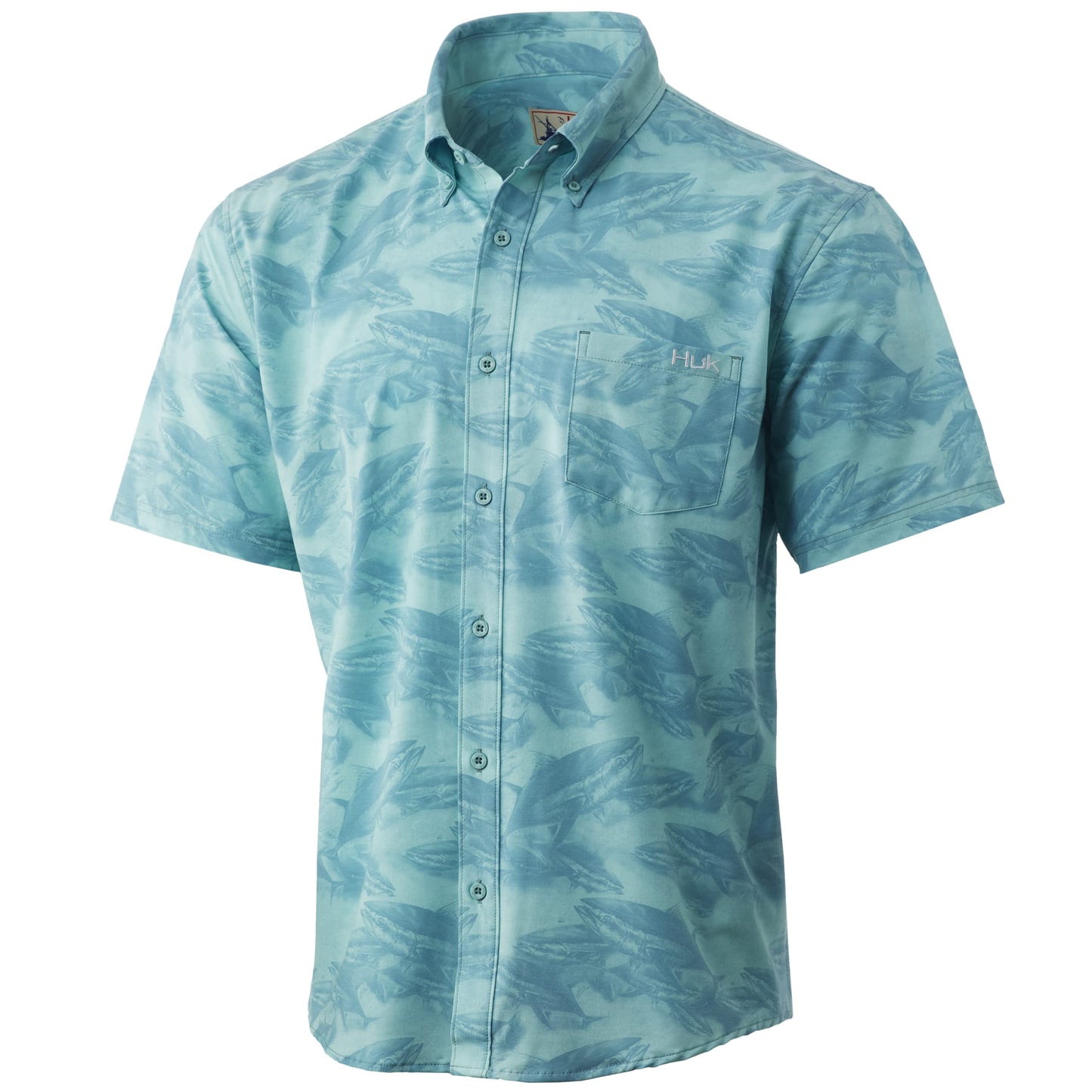 HOTHUK Mens Kona Short Sleeve Shirt | Performance Button Down