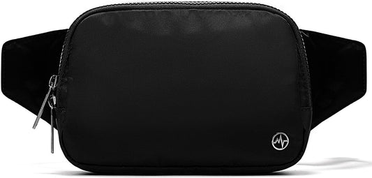 HOTPander Belt Bag Large 2L, Nylon Fanny Pack Purse for Women and Men with Adjustable Strap