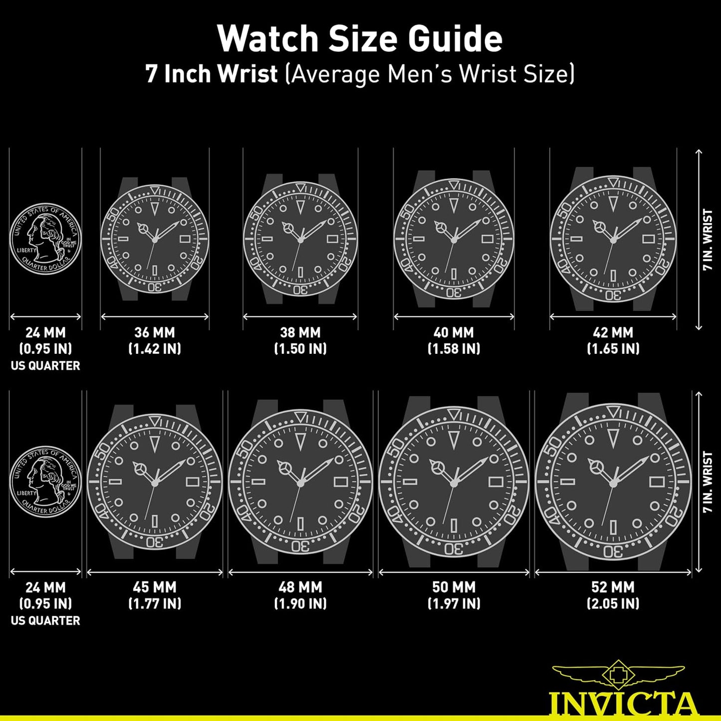 HOTInvicta Men's Pro Diver 46mm Stainless Steel Quartz Watch, Gold (Model: 46902)