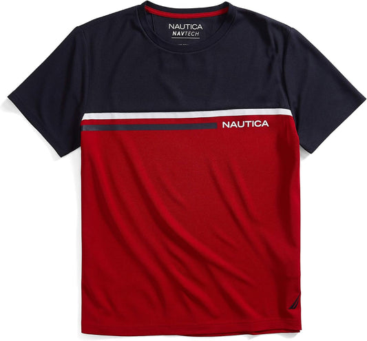 HOTNautica Men's Nautica Men's Navtech Colorblock Tee
