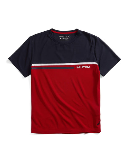 HOTNautica Men's Nautica Men's Navtech Colorblock Tee