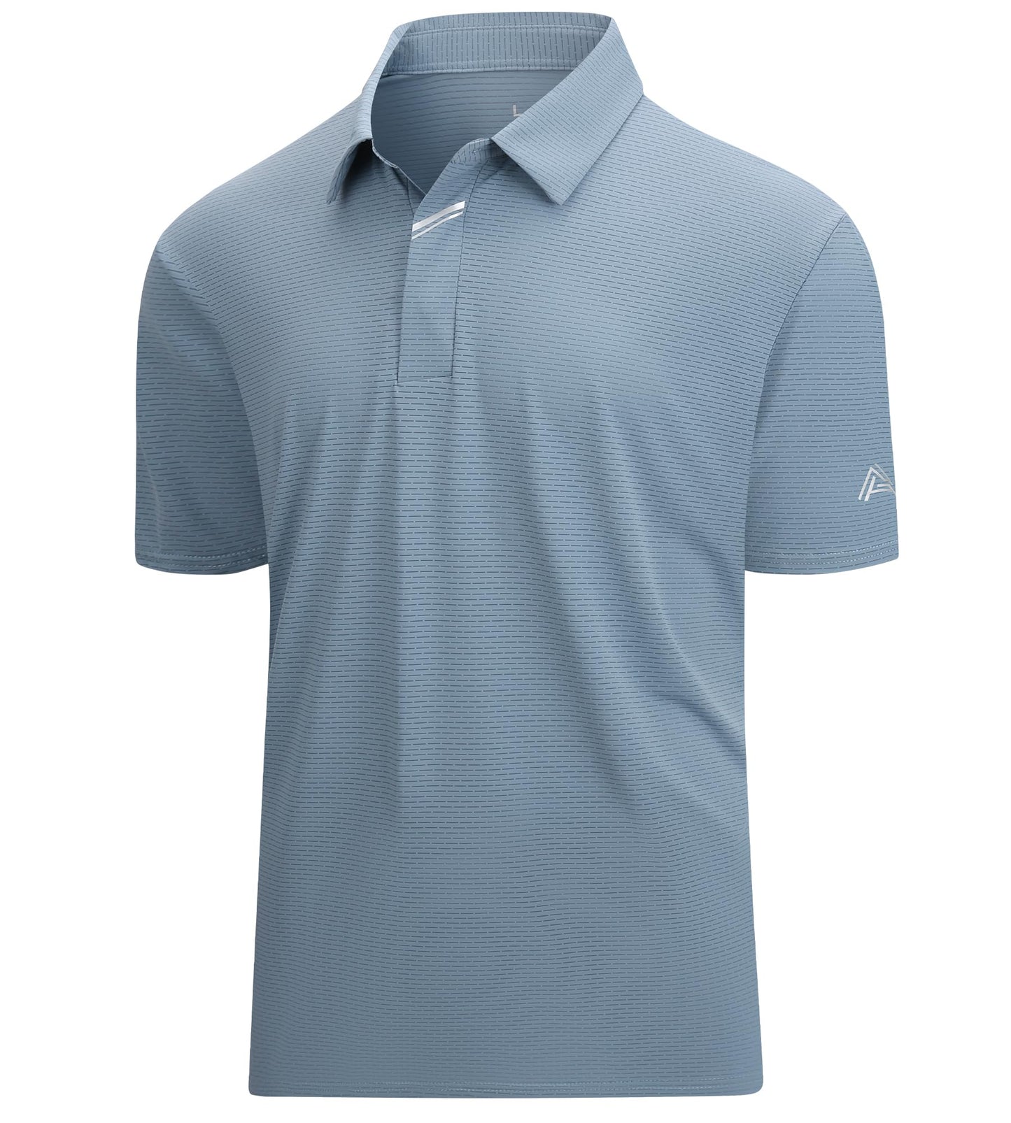 HOTDamipow Premium Golf Shirts for Men Dry Fit Performance Polo Short Sleeve Collared Shirt