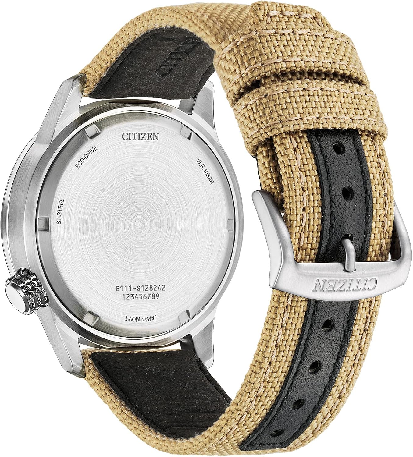 HOTCitizen Men's Eco-Drive Weekender Avion Field Watch