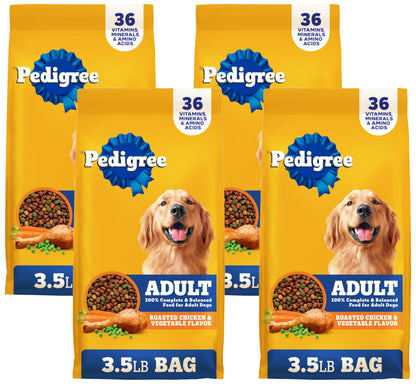 HOTPedigree Complete Nutrition Dry Dog Food, Chicken & Vegetable, 18 lb