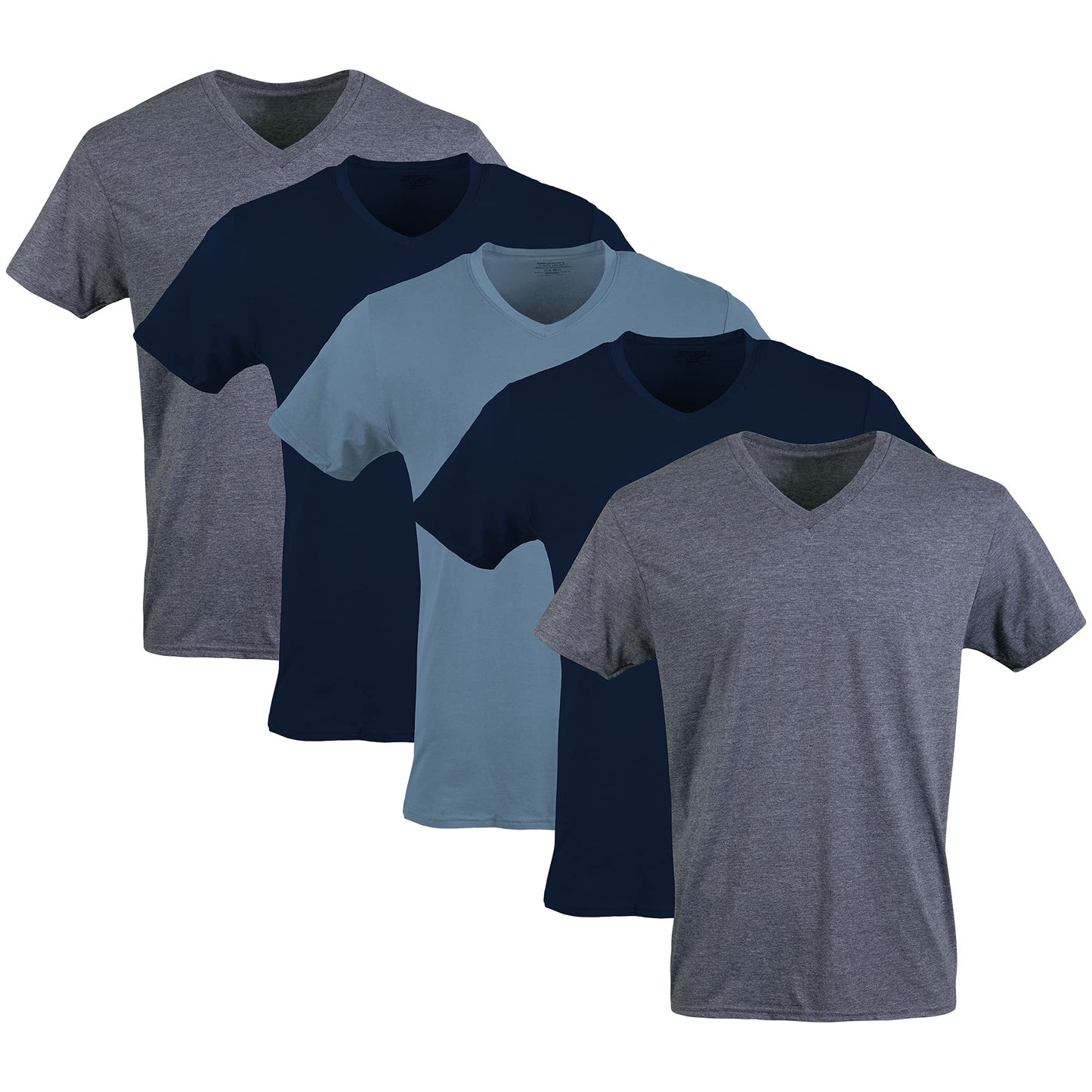 HOTGildan Men's V-Neck T-Shirts, Multipack, Style G1103