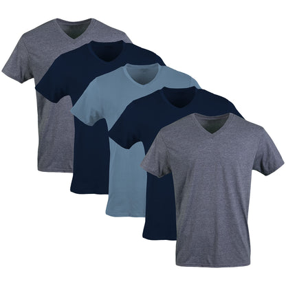 HOTGildan Men's V-Neck T-Shirts, Multipack, Style G1103
