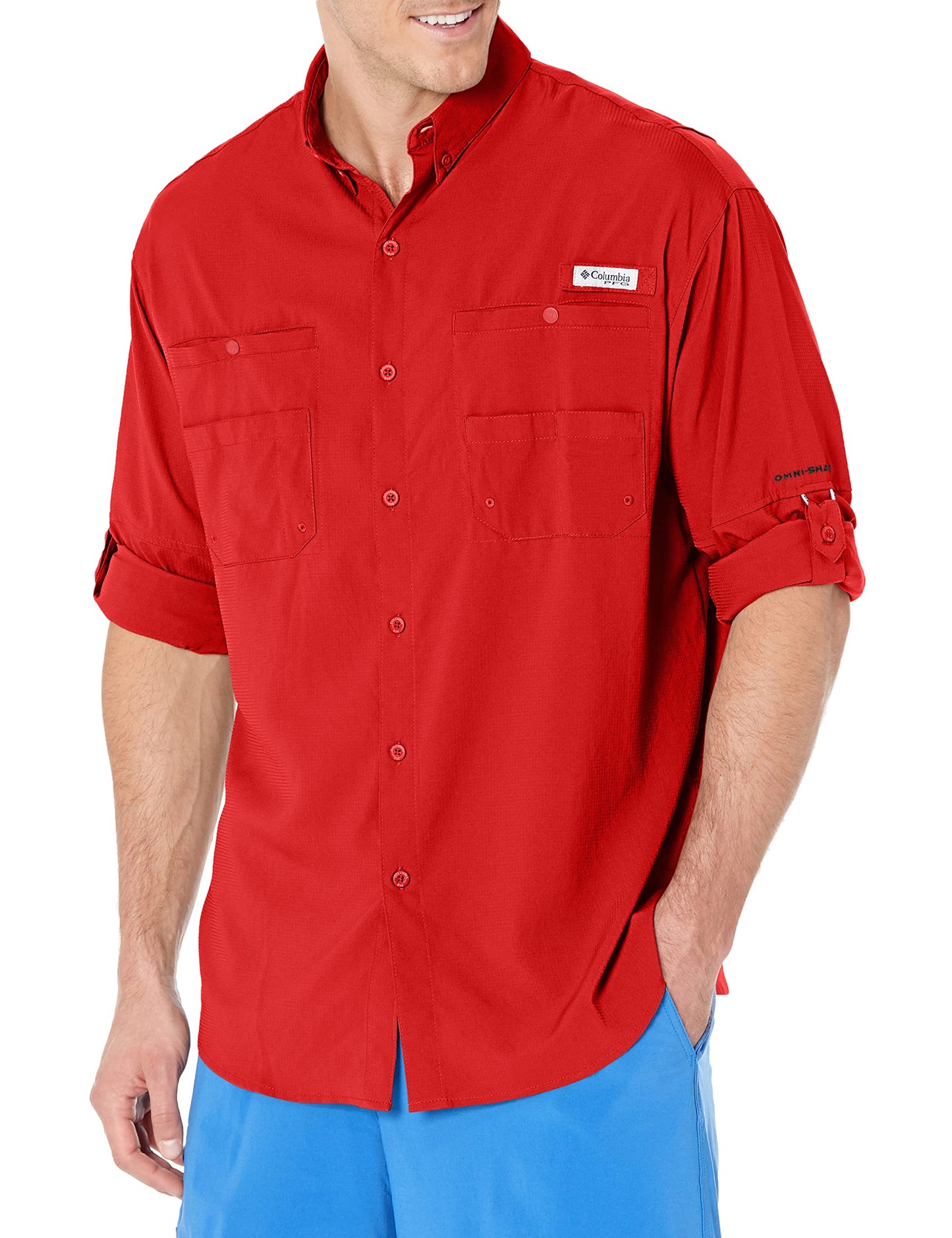 HOTColumbia Men's PFG Tamiami II Long Sleeve Fishing Shirt