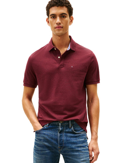 HOTTommy Hilfiger Men's Short Sleeve Cotton Pique Polo Shirt in Classic Fit