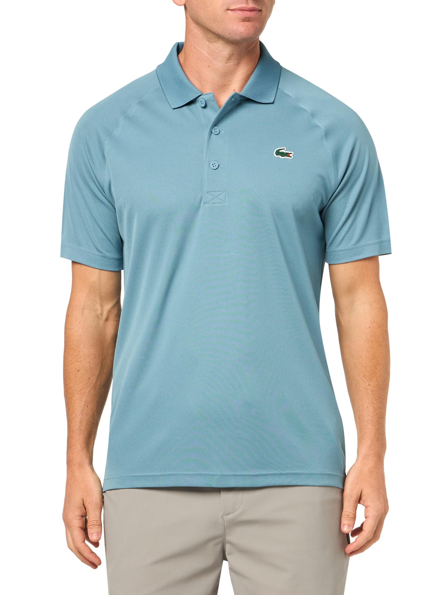 HOTLacoste Men's Regular Fit UV Protect Golf Polo Shirt