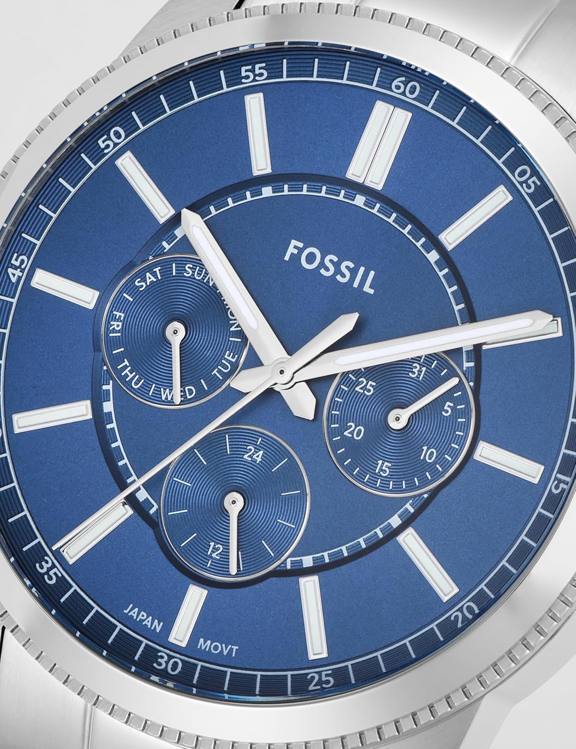 HOTFossil Men's Watch, Pearson Multifunction Stainless Steel Watch for Men