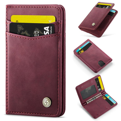 HOTSlim Wallet for Women RFID Blocking Credit Card Holder Bifold Front Pocket Mini Wallet with 8 Card Slots and 2 Cash Pockets, Minimalist PU Leather Small Travel Purse Compact Gift, Purple