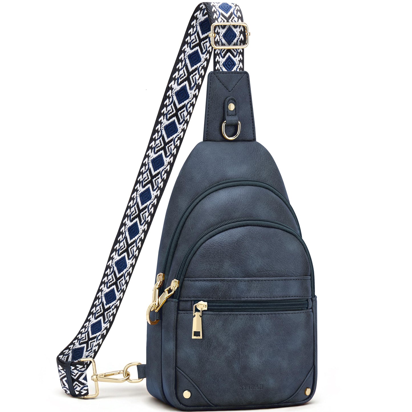 HOTSYTRAH Anti Theft Crossbody Bags for Women, RFID Sling Bag Travel Purse, RFID Cross Body Purses Chest Bag for Travel