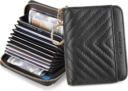 HOTBOSTANTEN Crossbody Bags for Women ＆ Credit Card Holder Wallet RFID Blocking Leather Small Wallet for Women