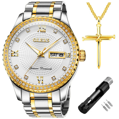 HOTOLEVS Men Leather Watches Black Ultra Thin 6.5mm Minimalist Dress Fashion Simple Casual Waterproof Date Watch for Men