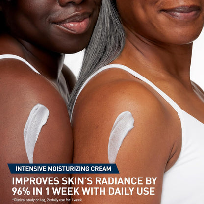 HOTCeraVe Intensive Moisturizing Cream, Body Moisturizer With Shea Butter, 72H Hydration + Skin Barrier Repair, Fragrance-Free Body Lotion For Extremely Dry Skin, 19oz | Packaging May Vary
