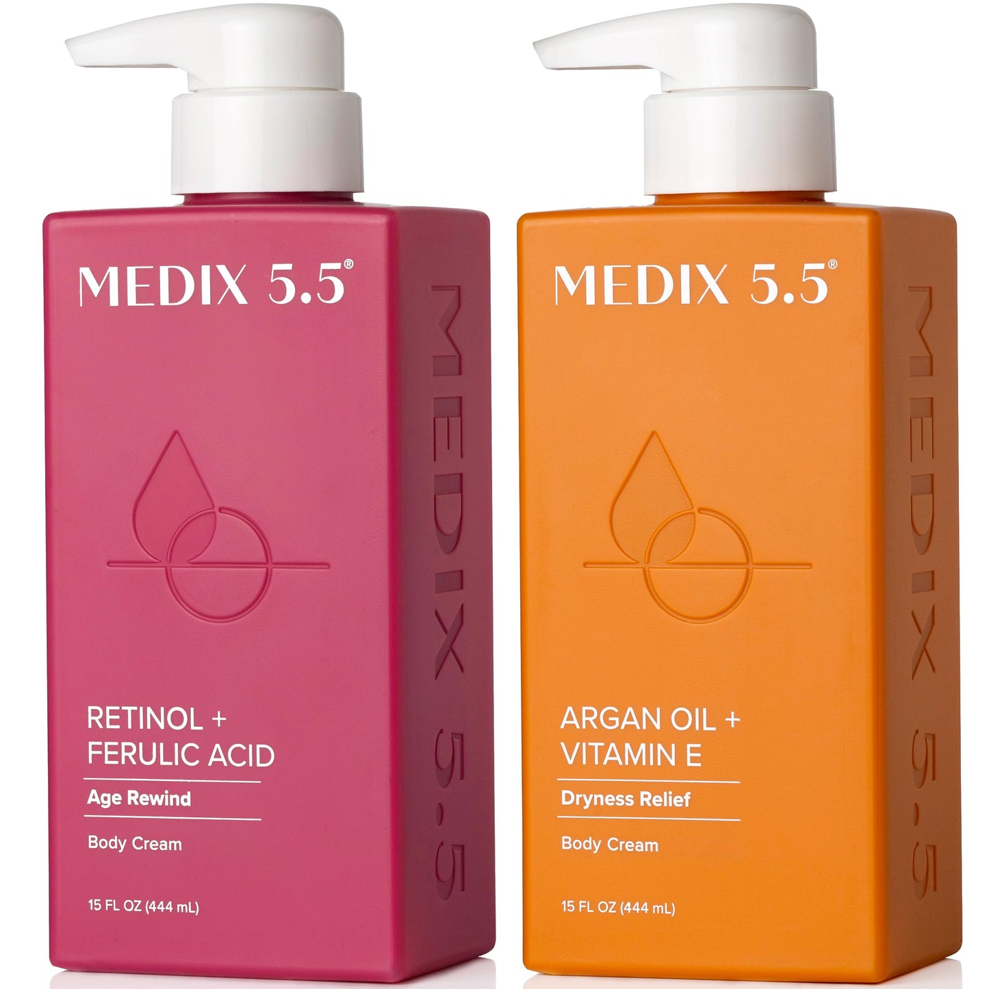 HOTMedix 5.5 Retinol Body Lotion Firming Moisturizer | Crepey Skincare Treatment | Retinol Body Cream | Anti Aging Firming Cream For Women Targets Look Of Crepe Skin, Wrinkles, & Sagging Skin, 15 Fl Oz