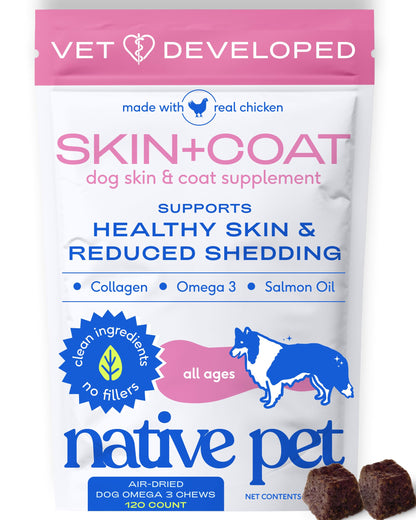 HOTNative Pet Omega 3 Fish Oil for Dogs & Cats – Wild Alaskan Salmon Oil for Dogs Skin and Coat, Supports Joints, Heart & Shedding – Fast-Absorbing Omega 3 6 9 Liquid Supplement – 16oz