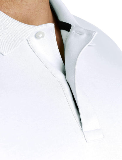 HOTNautica Men's Classic Fit Short Sleeve Dual Tipped Collar Polo Shirt