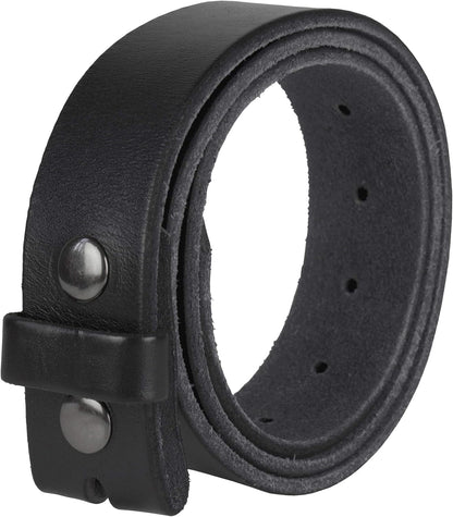 HOTGelante Genuine Full Grain Leather Belt Strap without Belt Buckle