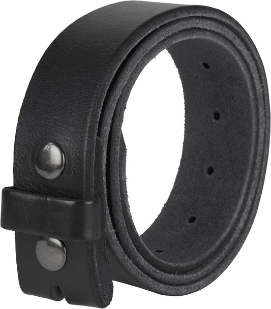 HOTGelante Genuine Full Grain Leather Belt Strap without Belt Buckle
