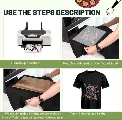HOTJoyclub 5 PCS Unisex Sublimation Blanks Bulk Polyester T Shirts for Sublimation Crew Neck Short Sleeve Wholesale DIY Gifts